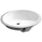 Anzzi Pegasus 18.25" Ceramic Undermount Sink Basin in White LS-AZ103 - alternate 1